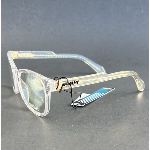 Quay Australia Cat Eye Clear Hardwire Mini Blue Light Block Readers Lenses +.5 main image 15